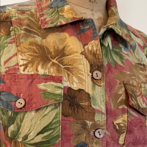 Coldwater Creek Multicolor Floral Jacket - Picture 3 of 6